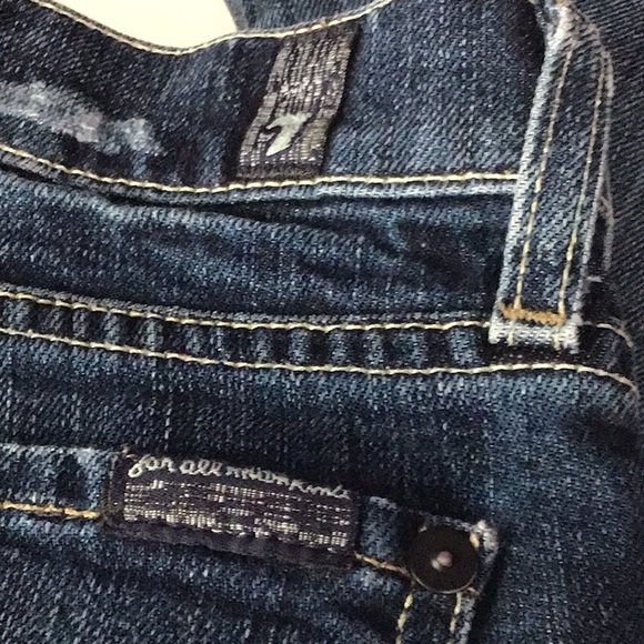 7 For All Mankind Josefina Buttonfly 25 - Picture 3 of 7